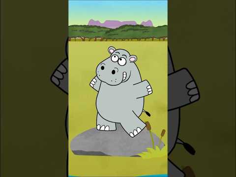 Hippo Says It’s Party Time! - Hooray Kids Songs #nurseryrhymes #hippo #kidssong #childrensmusic