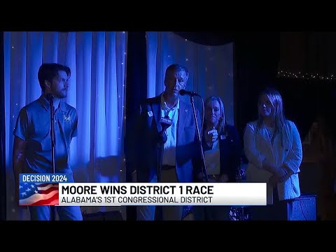 Moore wins in Alabama 1st Congressional District race