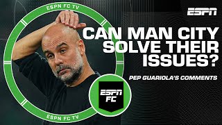 Alejandro Moreno QUESTIONS Pep Guardiola after his comments on Manchester City's issues 😳 | ESPN FC