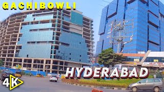 Hyderabad City Tour  | Gachibowli 4k