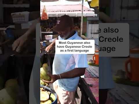 In GUYANA They Speak _____ #shorts