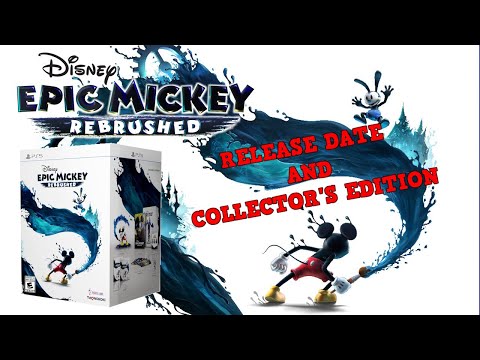 Epic Mickey: Rebrushed - Release Date, Collector's Edition, and Pricing Revealed!