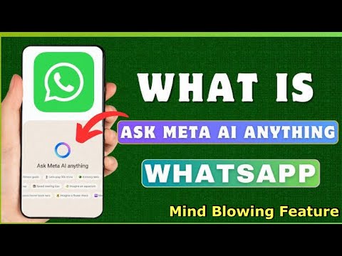 Ask Meta AI | What is Meta Ai on Whatsapp | meta AI new search feature On Whatsapp