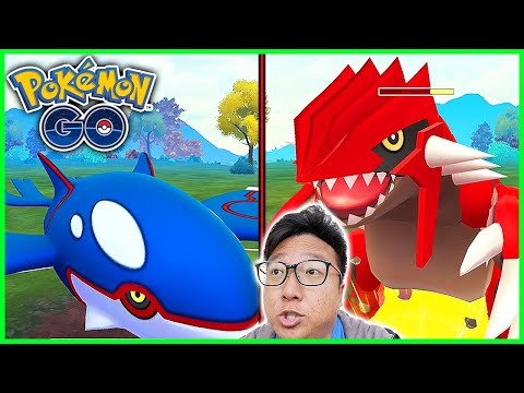 Max Level Kyogre And Groudon Combo is Truly Insane in the Go Battle Master League in Pokemon GO