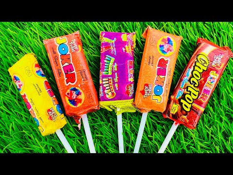 Some popular Candies in the World | New Milk Bottle | mini Cooking | Ice Cream Pop It | Asmr Coca