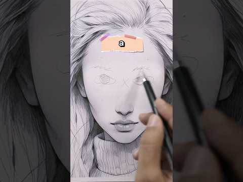 The easiest way to draw eyes #drawing #arttutorial #art #sketch #eyedrawing