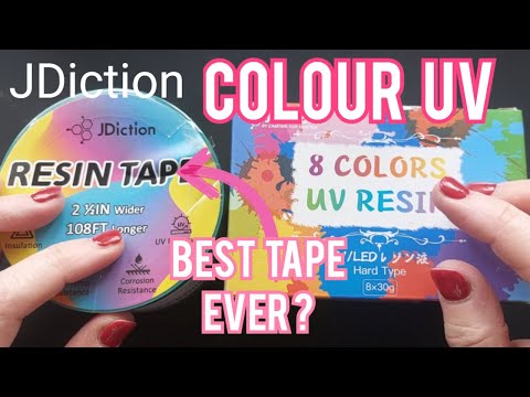 These UV Resin colours are  wow !