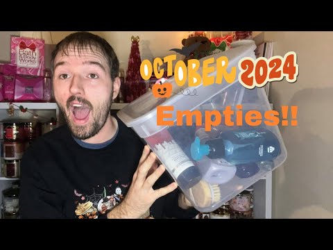 🎃 My October 2024 Empties 🎃