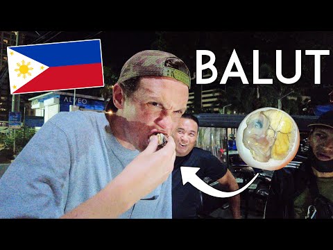 Eating BALUT in the Philippines! Travel Vlog