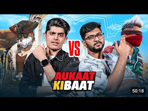 AJJUBHAI VS MUNNABHAI FREE FIRE LASTMATCH | AUKAT KI BAAT #1