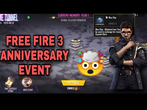 FREE CHARACTER IN FREE FIRE// FREE FIRE 3 ANNIVERSARY EVENT// ALL CHARACTER FREE 😱// GARENA FREE FI