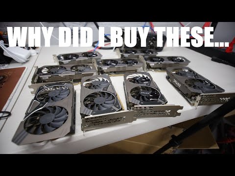 Don't watch... 20 GPU Mining Rig Part 5