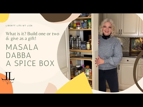 Make a Masala Dabba (aka Spice Box). What is it, and create 1 or 2 - a cooks GIFT! #indiancooking