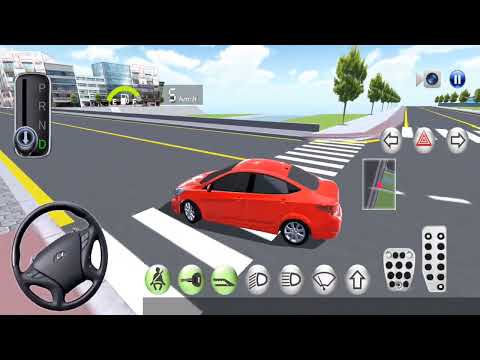 3D Car Driving Simulator - 3D car vs Bullet Train Statin #-29 - 3D car Android Gameplay