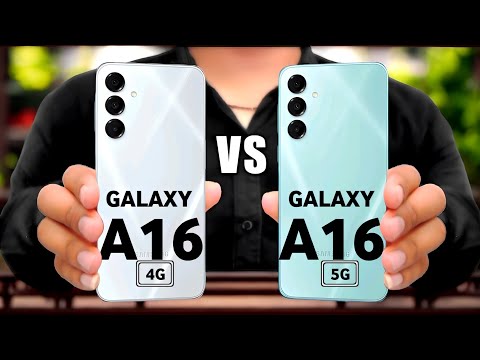 Samsung Galaxy A16 4g Vs Samsung Galaxy A16 5g ||   which one is better