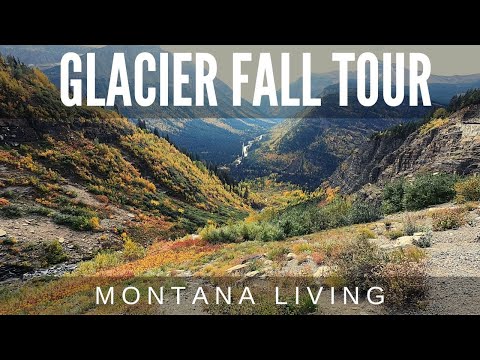 Glacier National Park Montana - Fall Color Driving Tour - October 2021 #glaciernationalpark #gnp