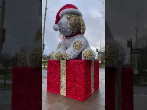 Unique Giant Puppy Decoration