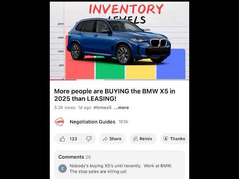 BMW X5 SALES HAVE SHOT UP! #bmw #x5 #carbuyingtips