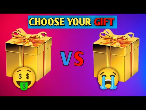 CHOOSE YOUR GIFT 🎁💥 Bad OR Good || Gift CHOOSE GAME