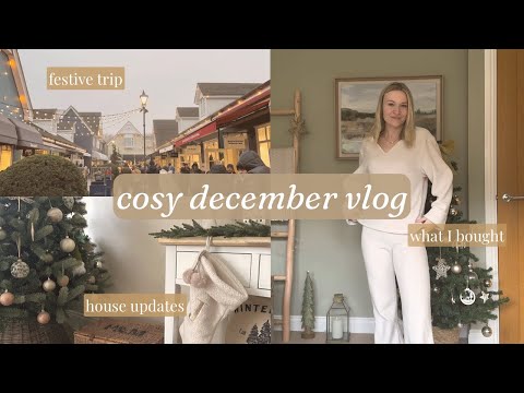 DECEMBER VLOGMAS | what I bought, blenheim palace & cosy day at home ❄️