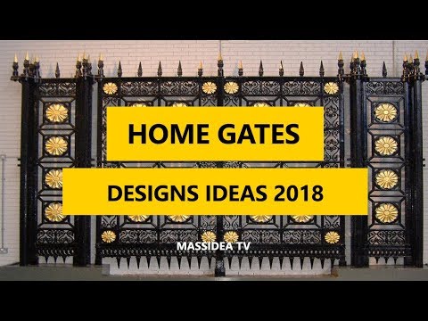 45+ Craetive Home Gates Designs Contemporary 2018