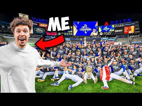 How I Joined the Dodgers World Series Celebration...