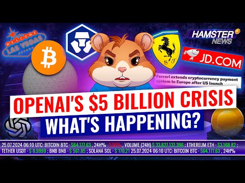 Crypto updates: Ferrari, Bitcoin in Vegas, JDcom's stablecoin, OpenAI's $5B problems ⚡️ Hamster News