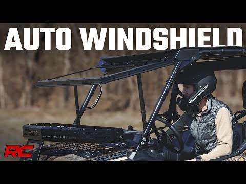 Honda Pioneer 1000/1000-5 Electric Tilt Windshield