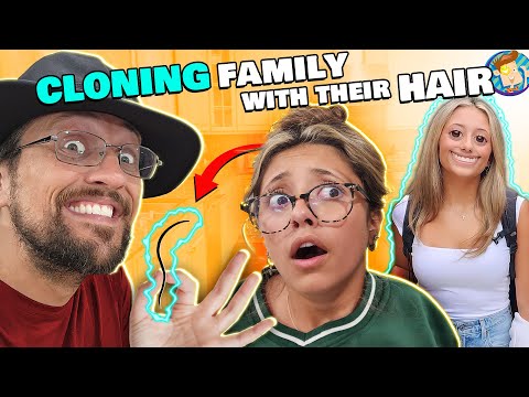 Cloning my Family using their HAIR! (FV Family)