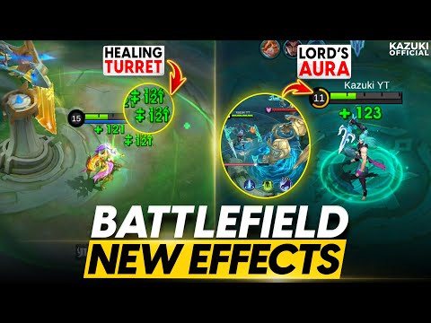 2 NEW BATTLEFIELD EFFECT THAT WILL BE A GAME CHANGER | LORD'S AURA | HEALING TURRET