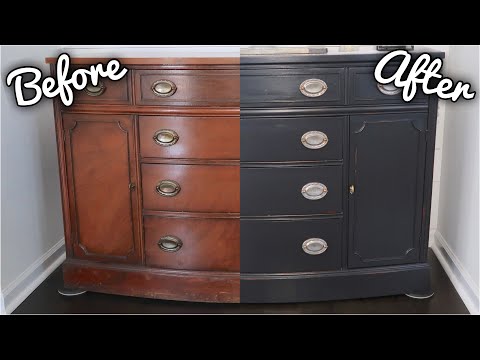 TRASH TO TREASURE | FACEBOOK MARKETPLACE FIND | MODERN FARMHOUSE MAKEOVER