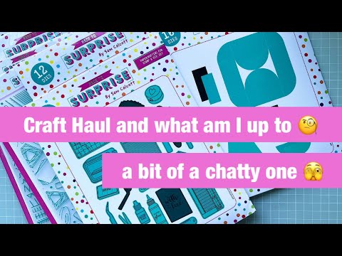 Craft Haul and a what am I up to 🧐 #crafthaul