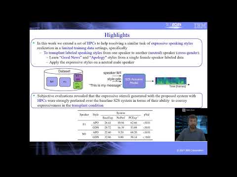 Synthesis of expressive speaking styles with limited training data in a multi-speaker, prosody-c...