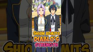 Shion acknowledge Diablo #slime #tensura #rimuru #thattimeigotreincarnatedasaslime