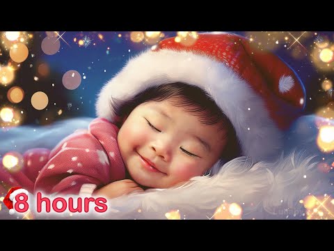 ✰ 8 HOURS ✰ CHRISTMAS MUSIC Instrumental 🎄🎅 Christmas LULLABIES ⛄ Lullaby for Babies to go to Sleep