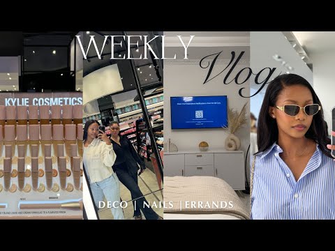 WEEKLY VLOG: HOME DECOR + NEW SALON + WORK + BEING WITH FRIENDS