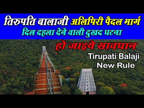 Tirupati Balaji Temple Darshan  | तिरुपति बालाजी अलिपिरी मार्ग हादसा |Tirumala Tirupati New Update