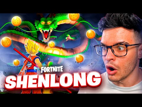 ASÍ ÉS EL *EVENTO SHENLONG* DRAGON BALL x FORTNITE!!