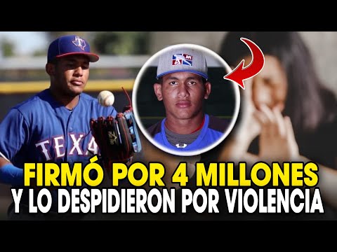 DESPIDEN PROSPECTO DOMINICANO POR VlOLENCIA DOMÉSTICA, RANGERS RELEASE BYRON LORA - MLB SPORTS NEWS