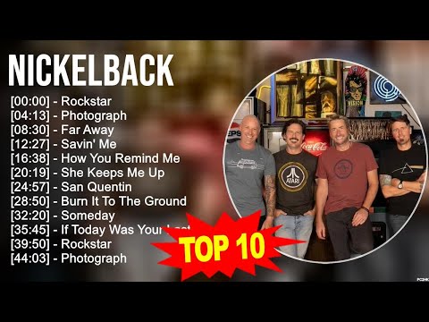 N i c k e l b a c k 2023 MIX ~ Top 10 Best Songs ~ Greatest Hits ~ Full Album