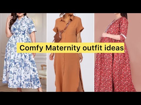 15+ Comfy and Stylish Maternity Dress Designs|Maternity dresses