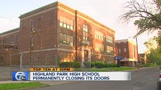 Highland Park high school closing it's doors