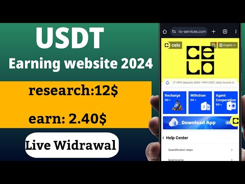 Best Usdt Earning Site | Usd Earning Site | No Investment Usdt Earning Website | Online income