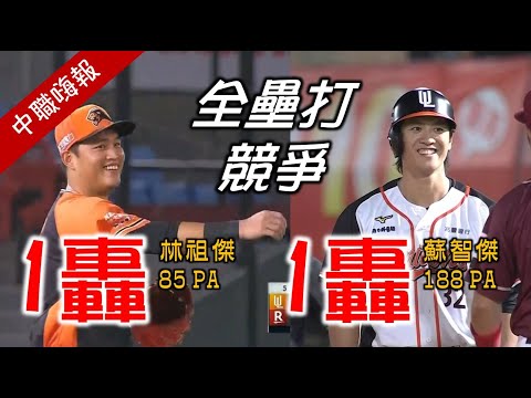 【中職嗨報2024 EP.24(下)】蘇智傑與林祖傑的全壘打追逐戰！味全把林凱威修好了？