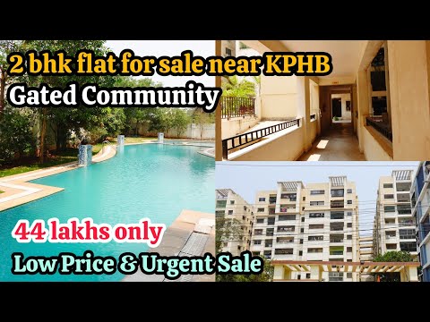 44 lakhs only || 2 bhk flat for sale in Gated Community 🏩 || East Facing || GHMC || Code:PAR- 716 ✨️