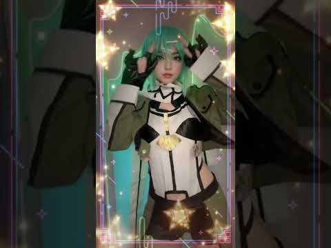 ソードアート・オンライン SAO シノン コスプレ 踊ってみた 人気曲 シカ色デイズ しかのこのこのここしたんたん ダンス tiktok #shorts  #しかのこのこのここしたんたん #sao