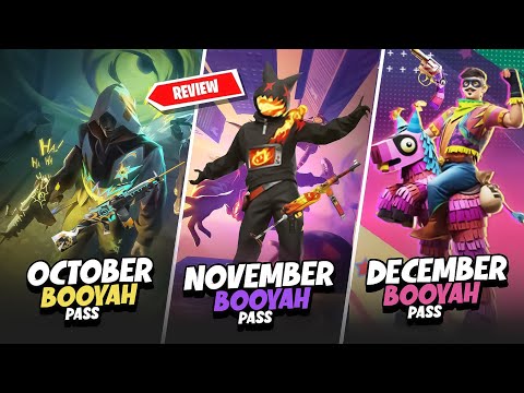 October,November,December booyah pass review  | New Event Free Fire Bangladesh Server | FF new event