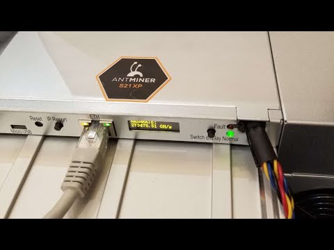 NEW Bitmain Antminer S21 XP has a SCREEN?