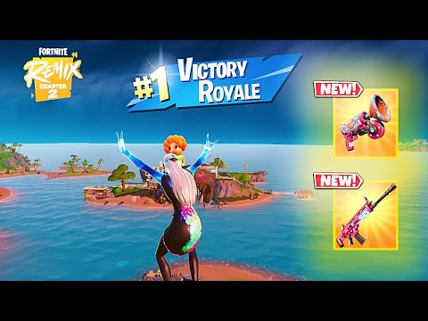 103 Elimination Solo Vs Squads "Zero Build" Gameplay Wins (Fortnite Remix chapter 2 PC)