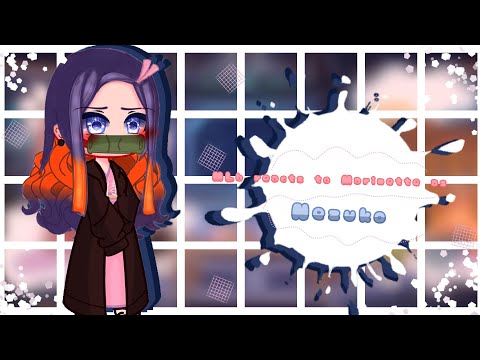 🍉MLb reacts to Marinette as nezuko ||MLb x demon slayer|| part 2 || AU || TixavuYt🌹